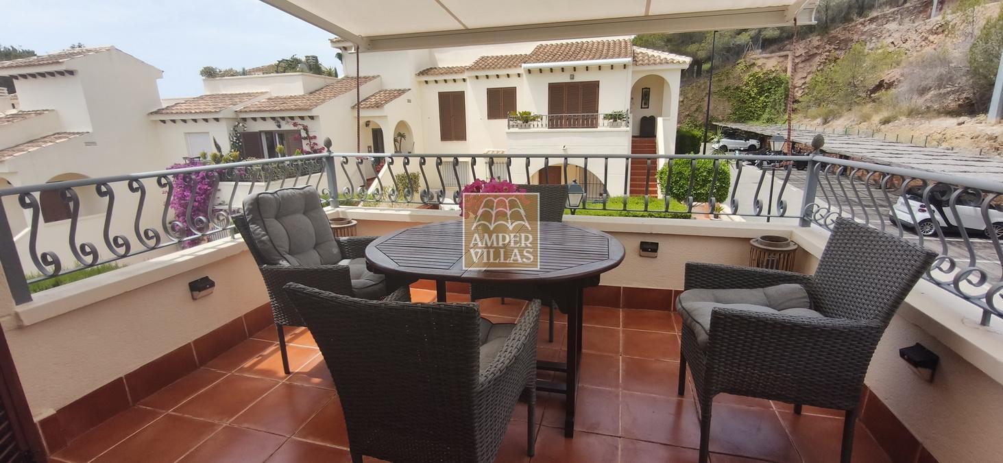 A lovely apartment with spacious terraces.
